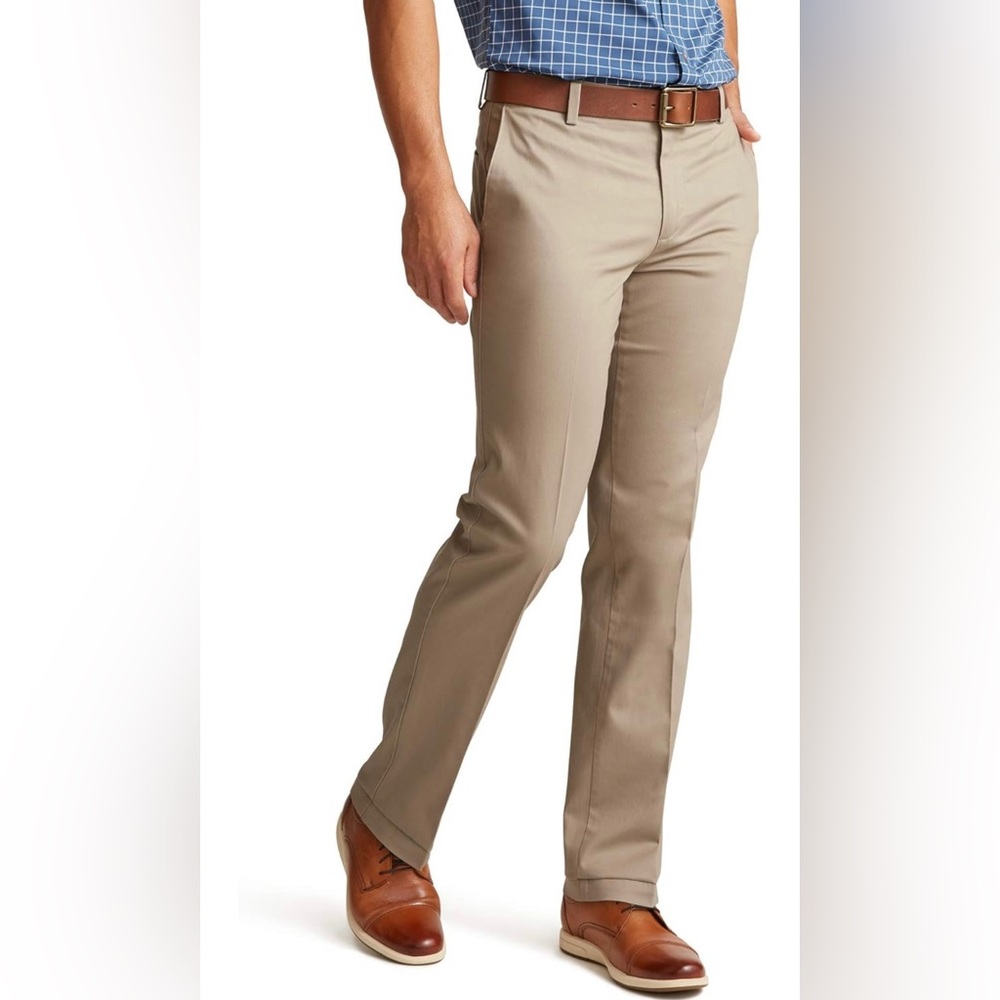 NWOT Dockers Men's Straight Fit Cotton Stretch Khaki Size 36x34
